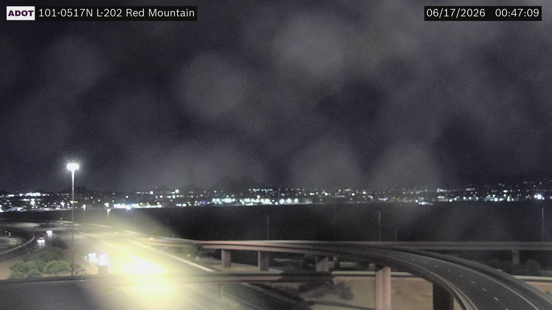 SR-101 NB 51.70 @L-202 Red Mountain