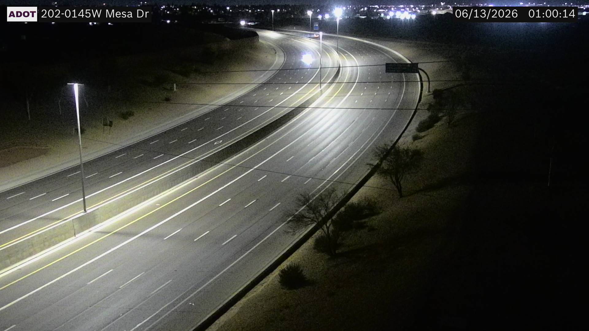 SR-202 WB 14.50 @Mesa Dr