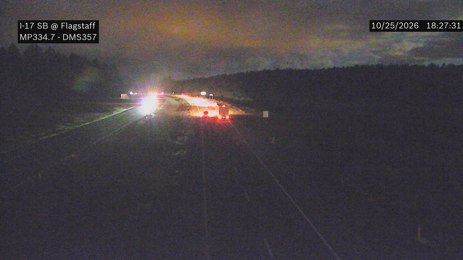 I-17 @Flagstaff (I-17 NB  334.70 @Flagstaff)