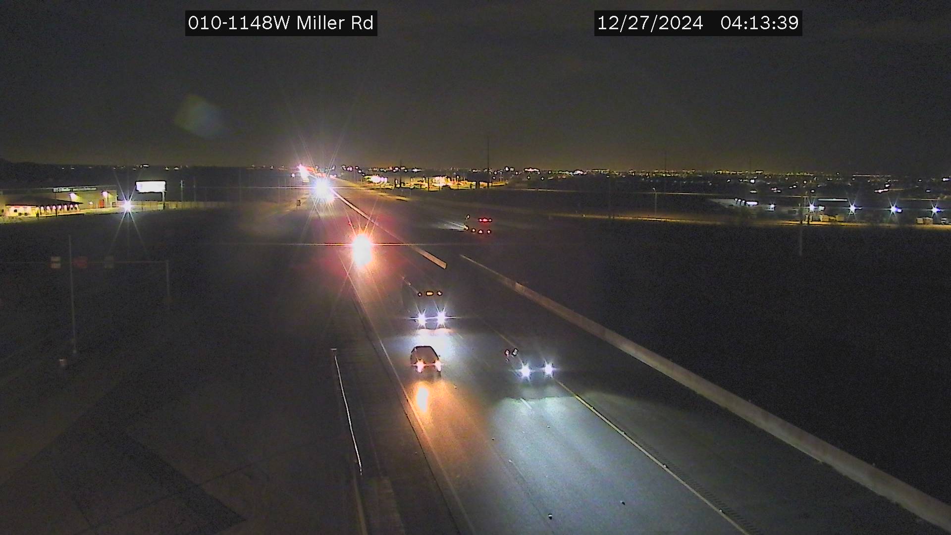 I-10 WB 114.89 @Miller Road
