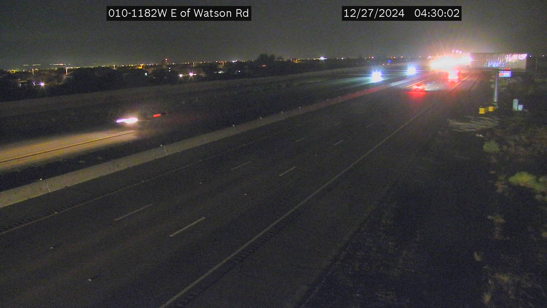 I-10 WB 118.29 @W of Verrado Way