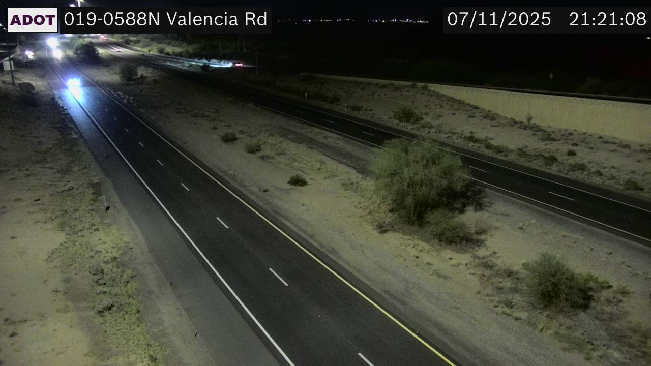 Traffic Cam I-19 NB 58.81 @Valencia