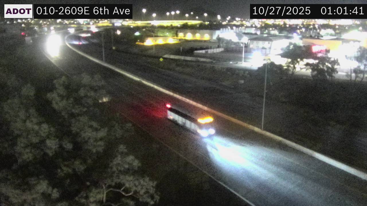 Traffic Cam I-10  EB 260.97 @6th Ave     