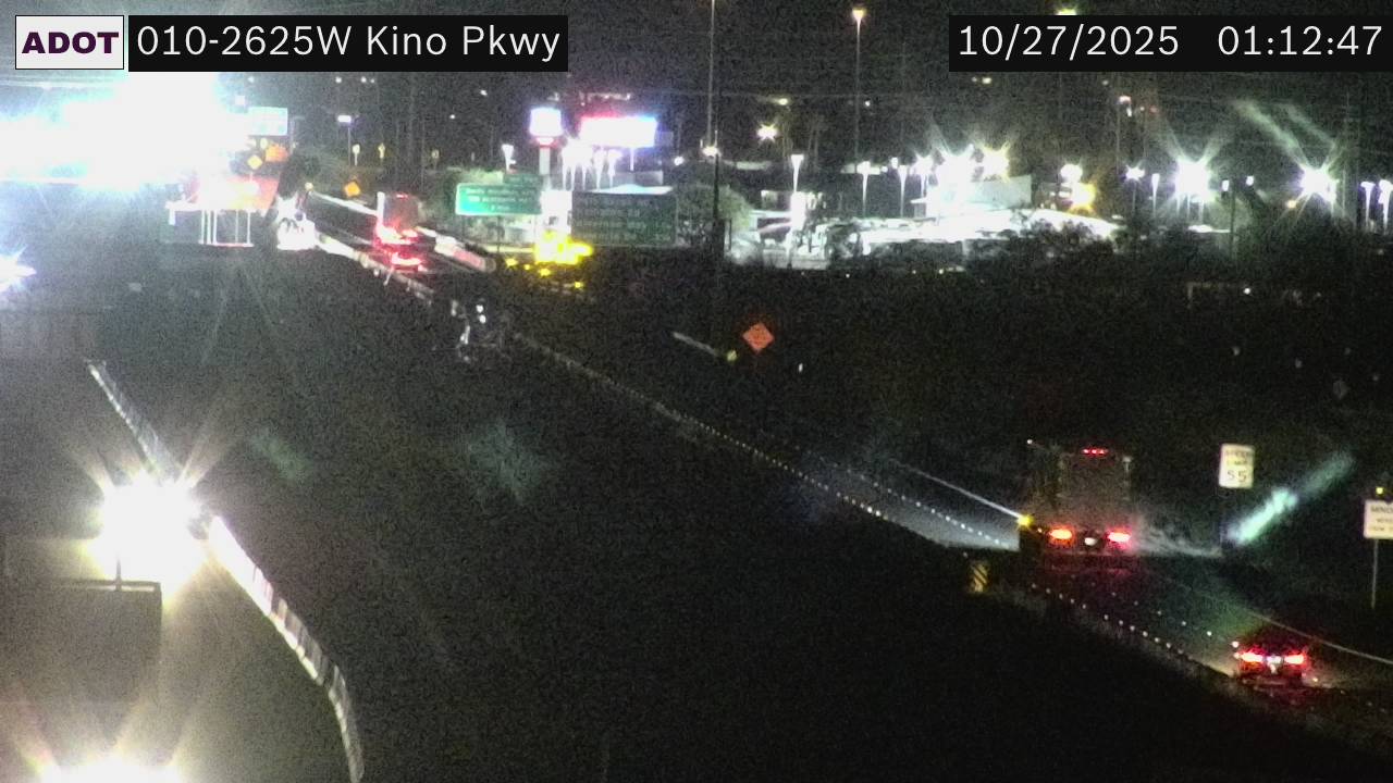 Traffic Cam I-10 WB 262.56 @Kino