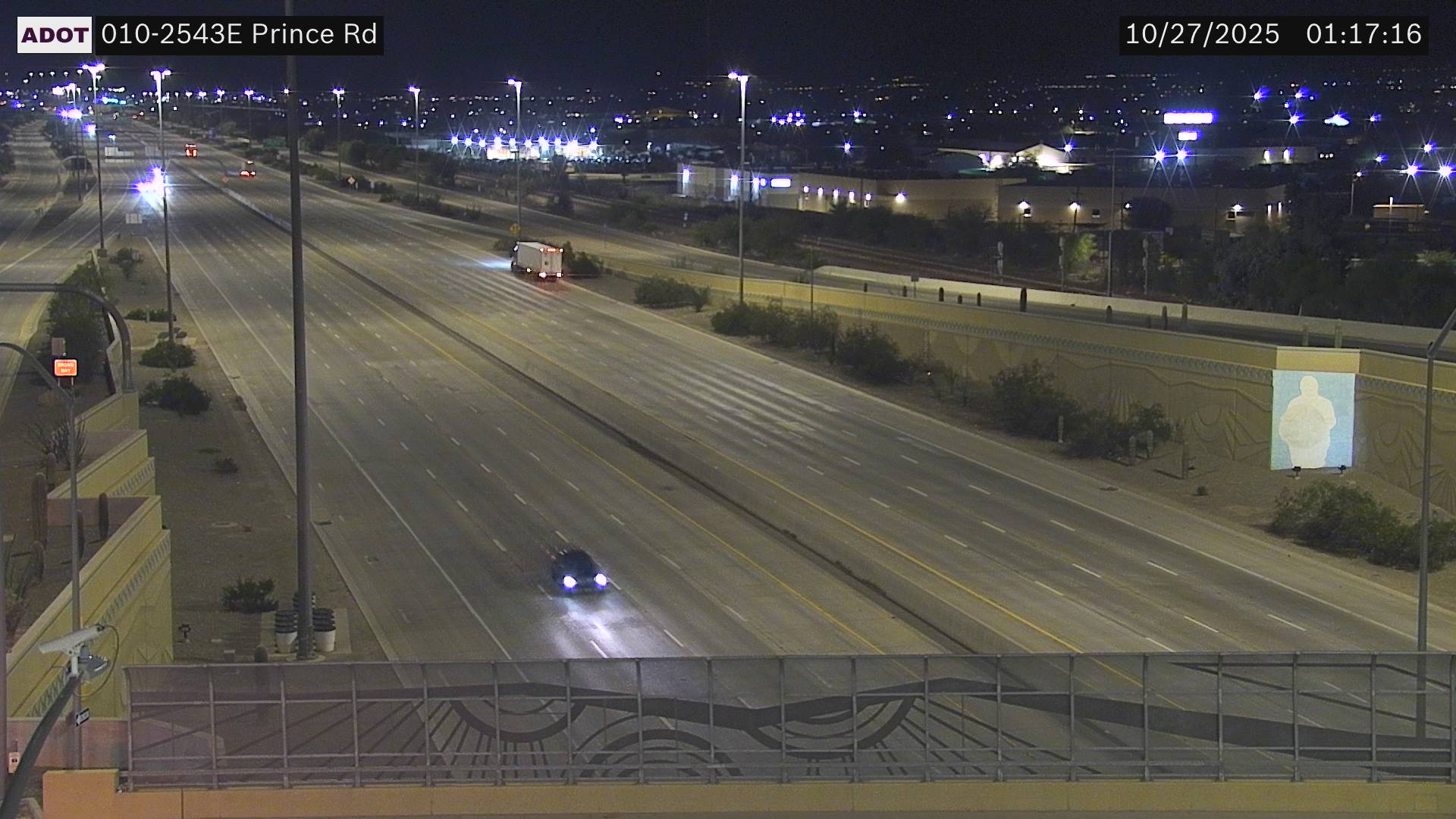 Traffic Cam I-10 EB 254.35 @Prince