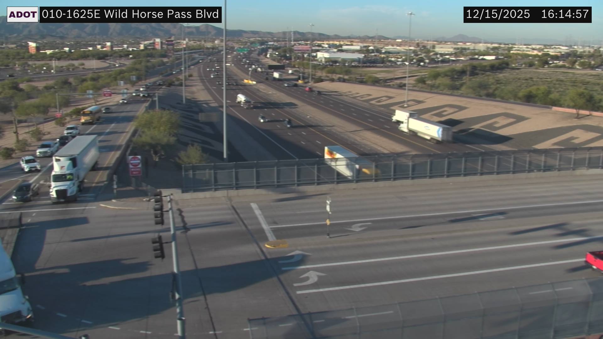 Traffic Cam I-10 EB 162.59 @Wild Horse