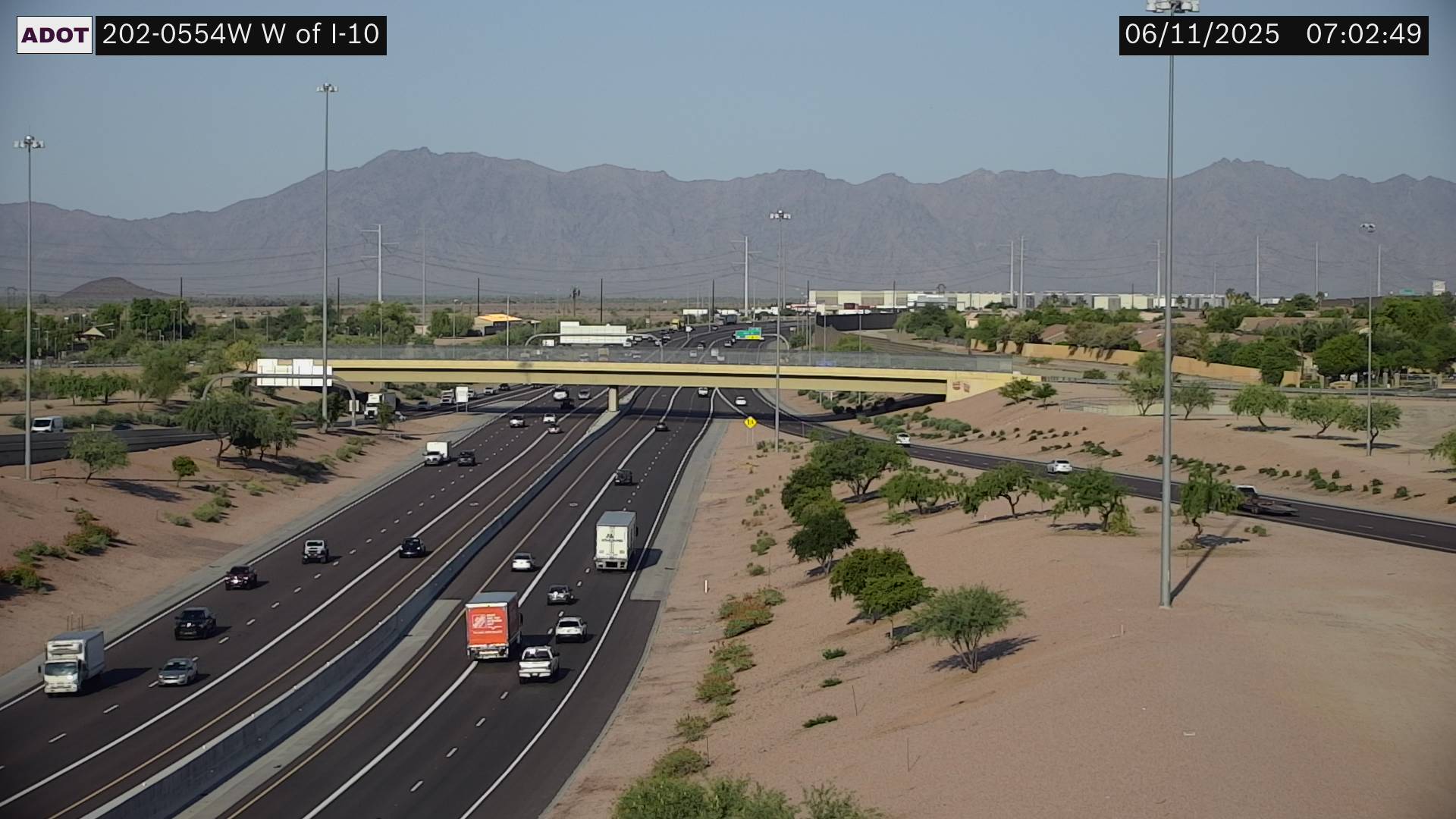 Traffic Cam L-202 WB 55.44 @West of I-10