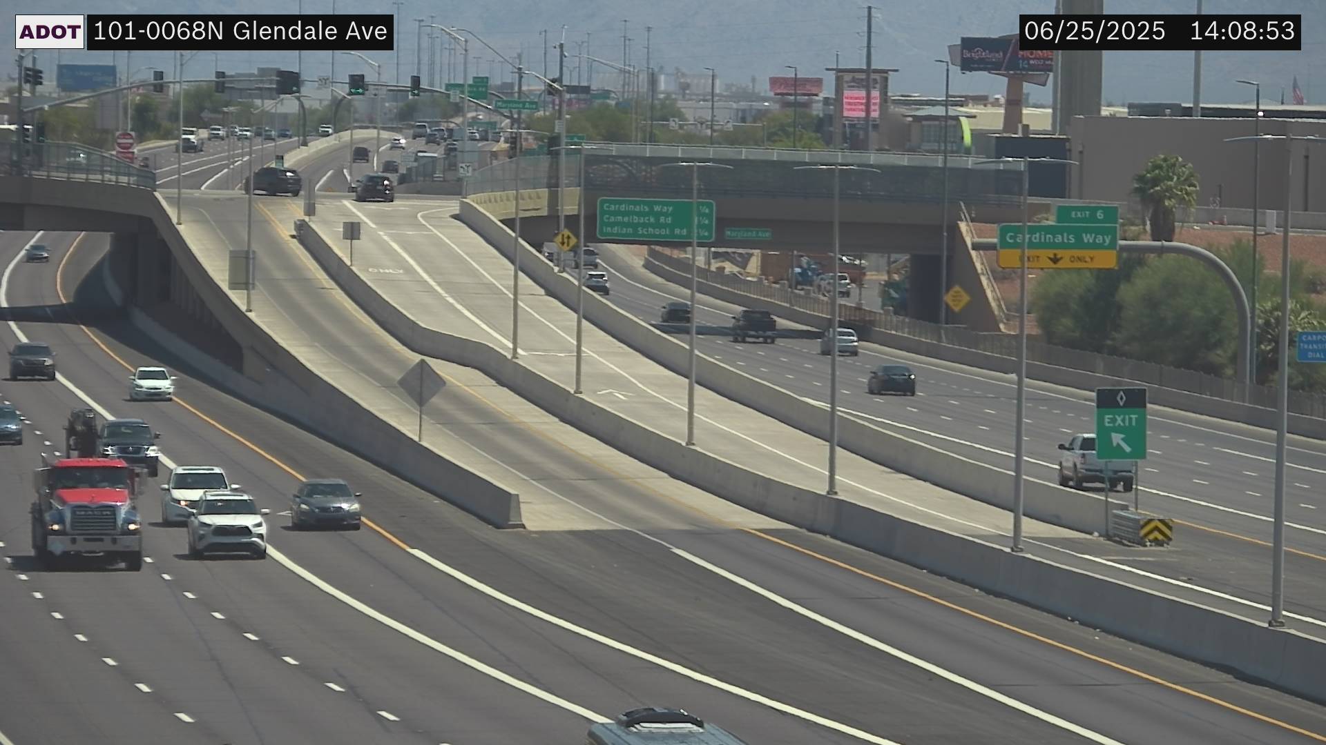 Traffic Cam L-101 NB 6.88 @Glendale -  Northbound