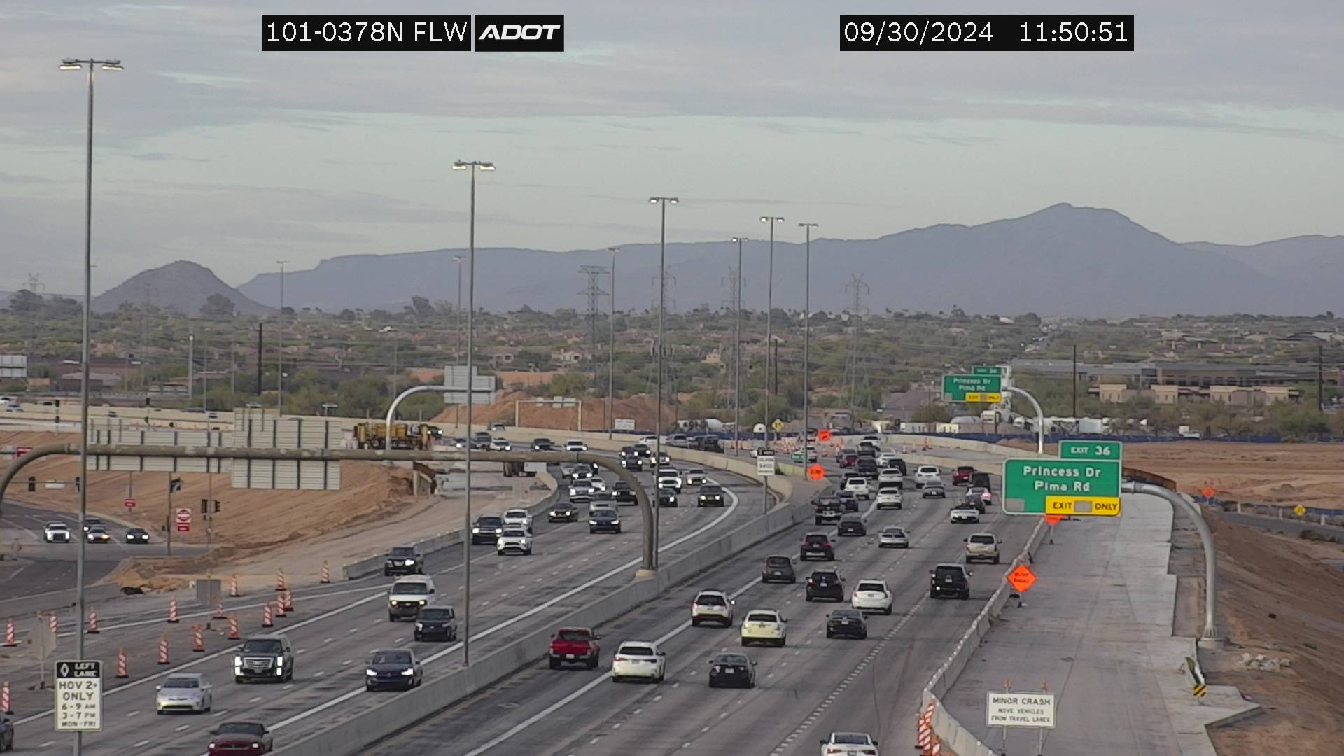 Traffic Cam L-101 SB 37.84 @FLW Blvd