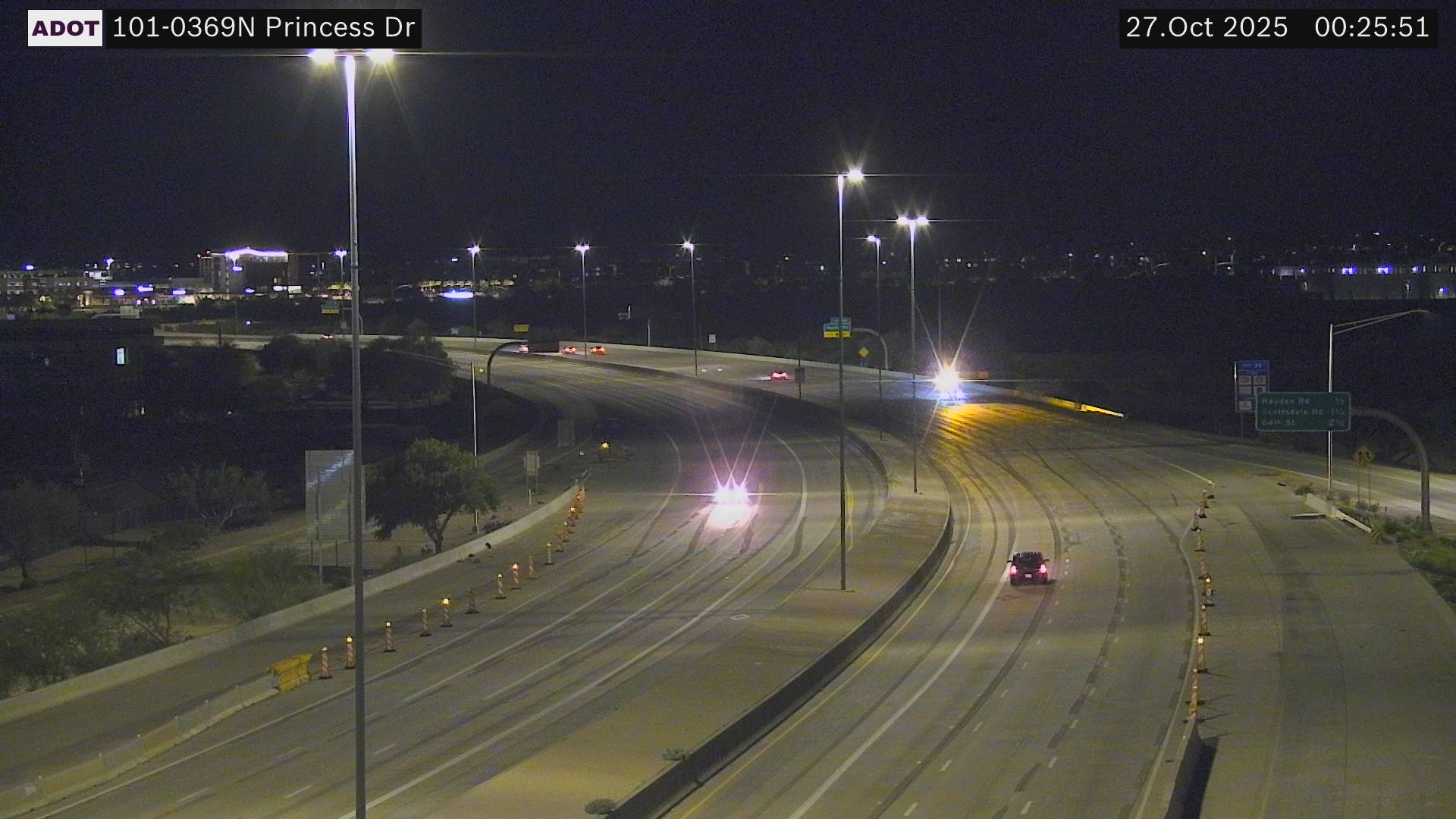 Traffic Cam L-101 NB 36.96 @Princess Dr
