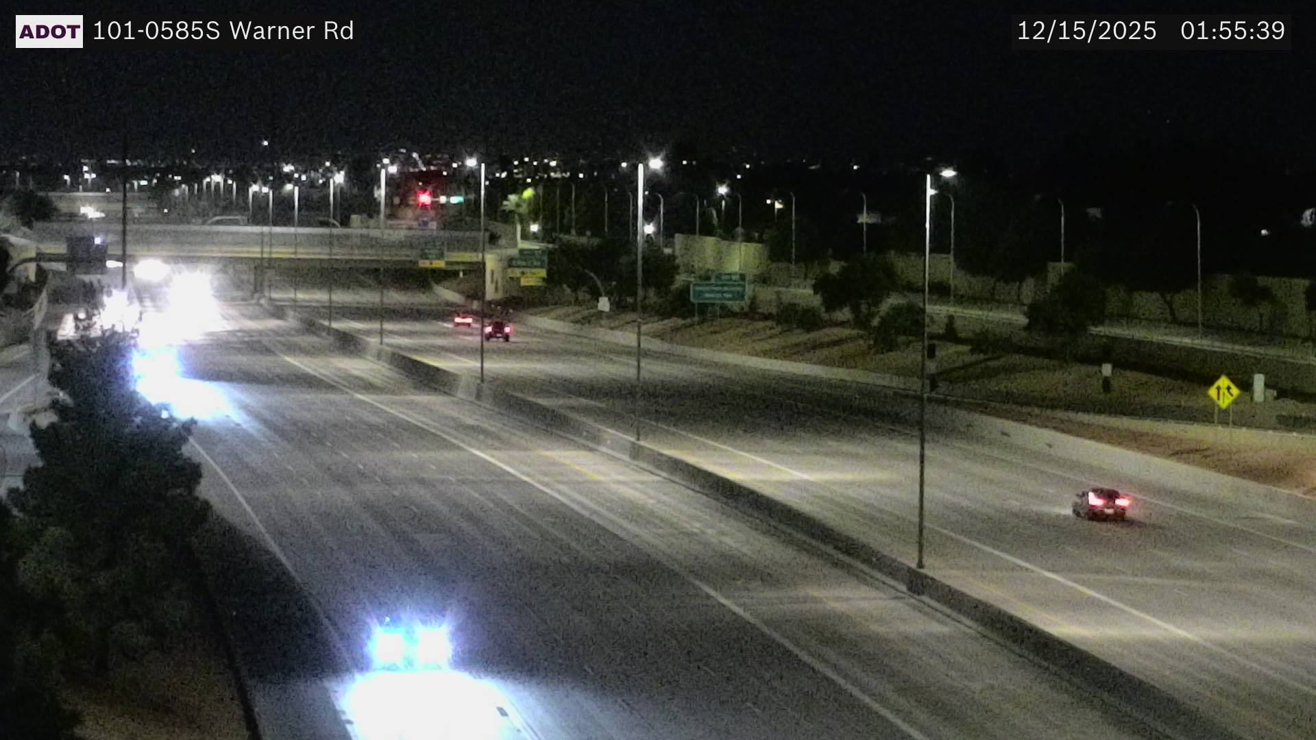 Traffic Cam L-101 SB 58.58 @Warner