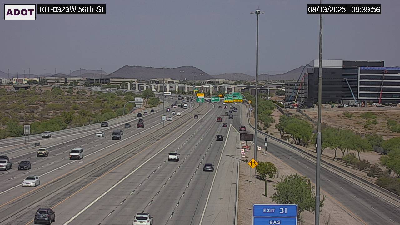 Traffic Cam L-101 WB 32.37 @56th St.