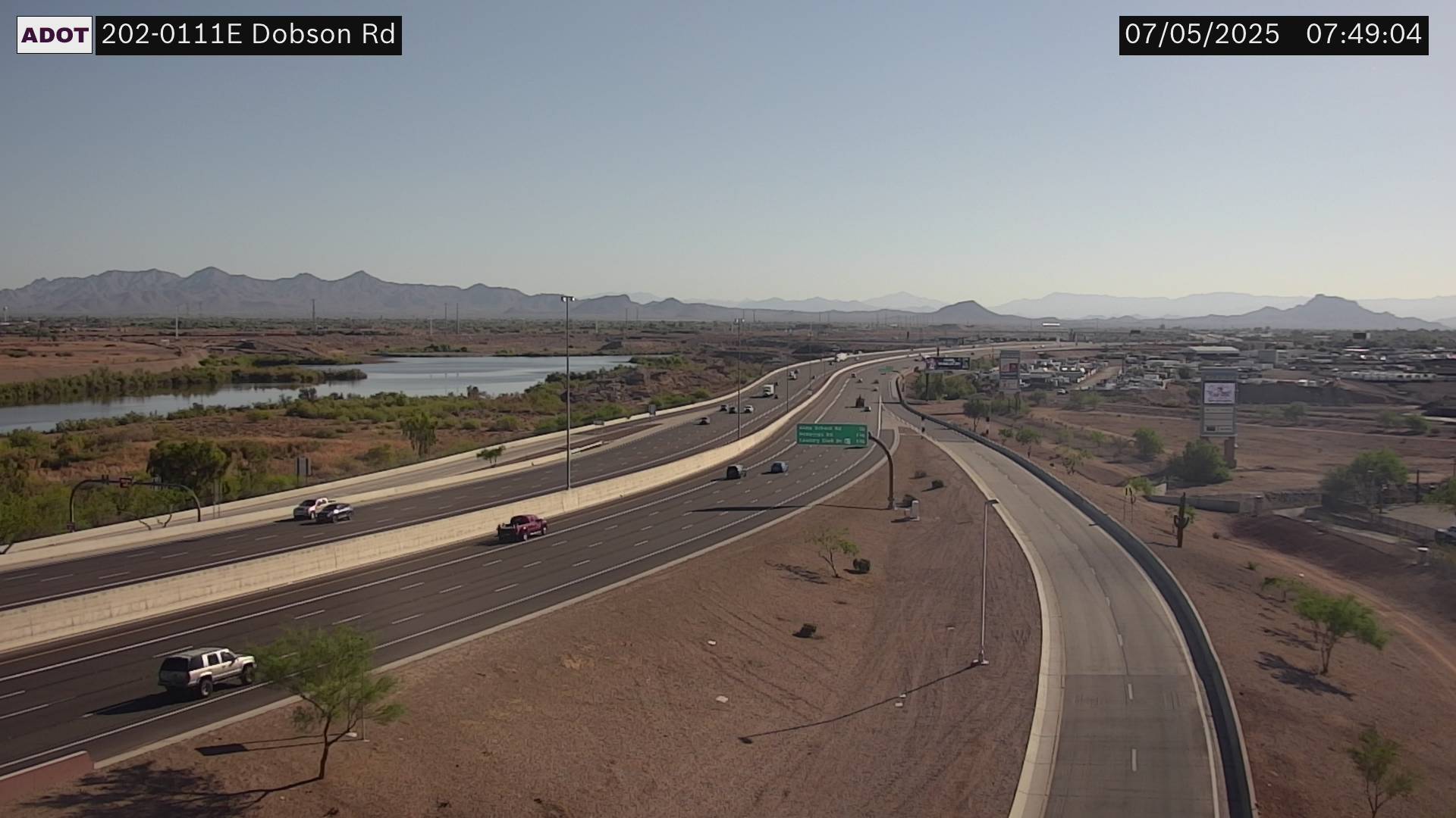 Traffic Cam L-202 EB 11.10 @Dobson Rd