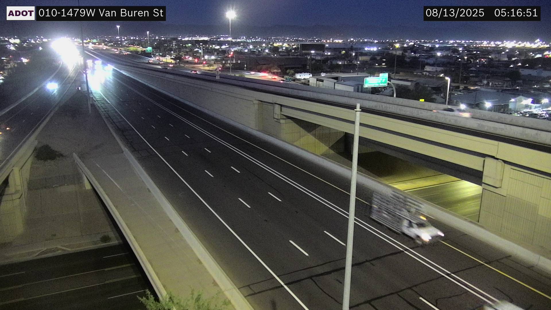 Traffic Cam I-10 WB 147.91 @Van Buren