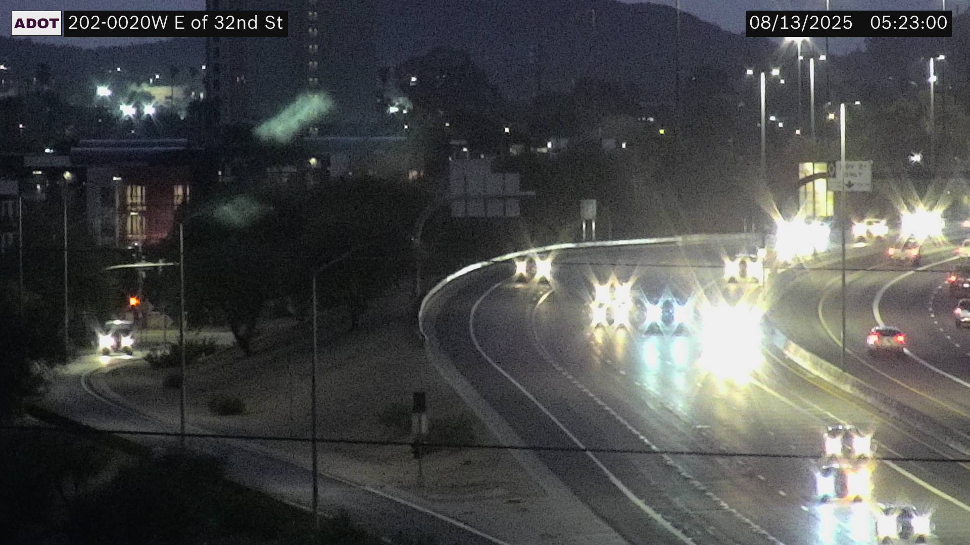 Traffic Cam L-202 WB 1.28 @E of 32nd St