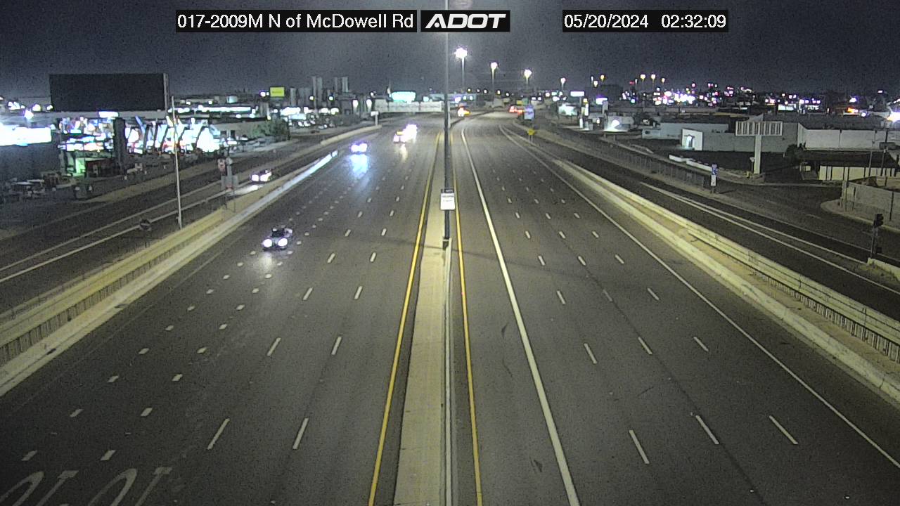Traffic Cam I-17 M 200.94 @N of McDowell     