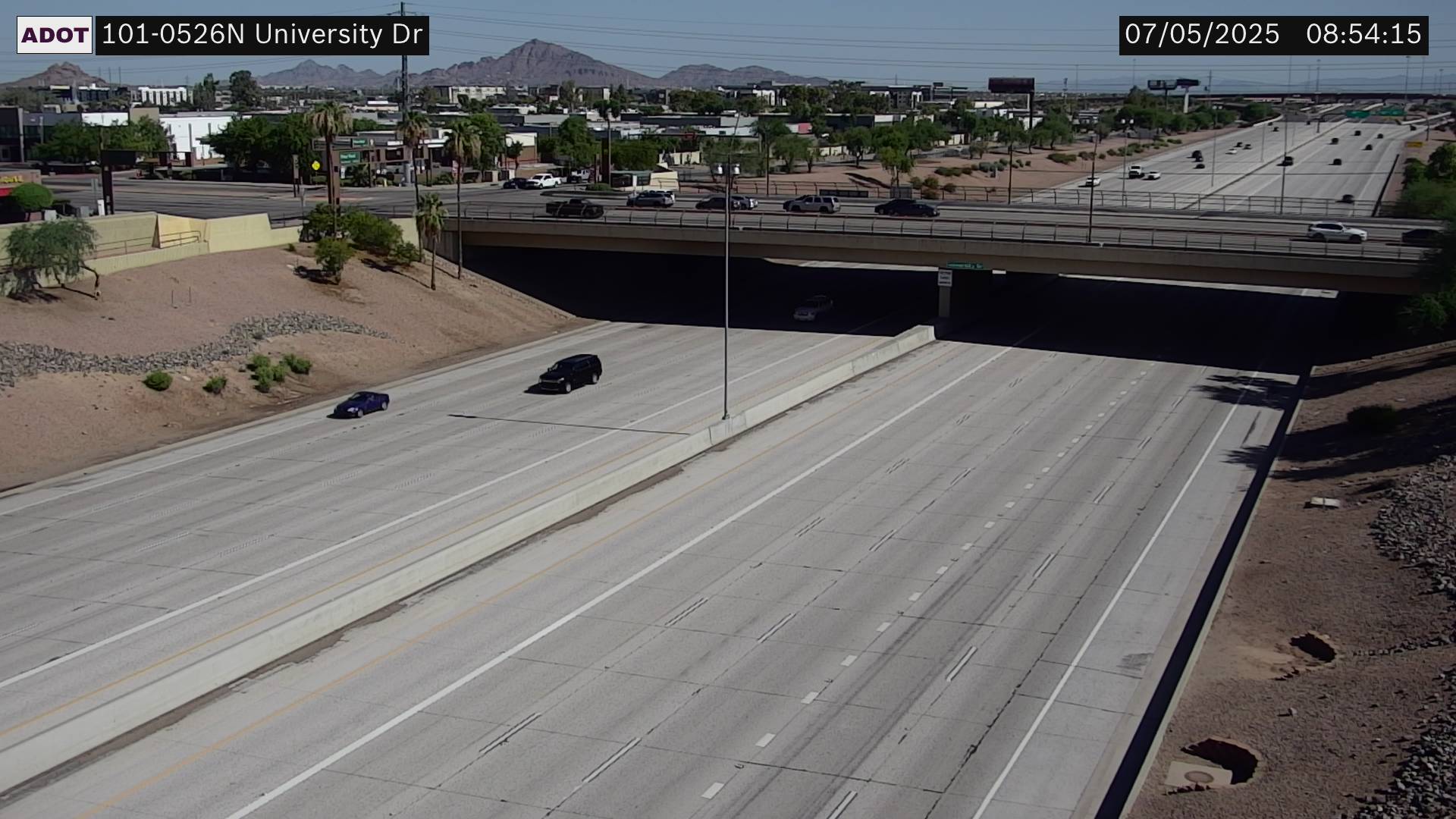 Traffic Cam L-101 NB 52.65 @University