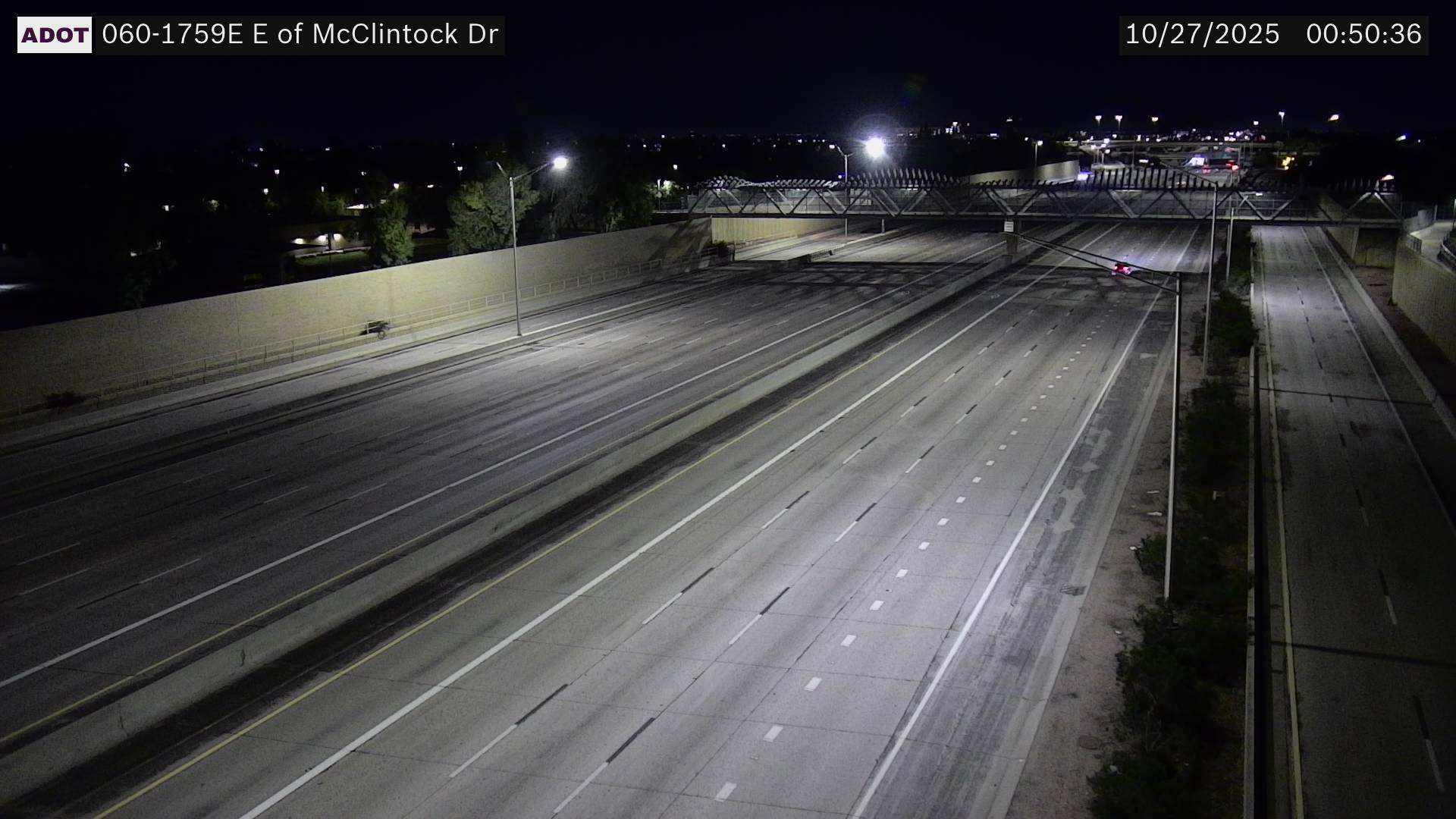 Traffic Cam US-60 EB 175.92 @E of McClintock