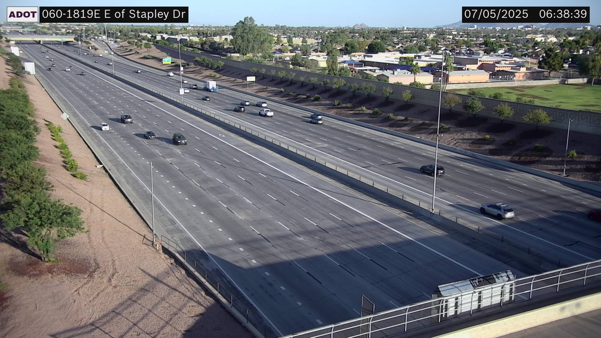 Traffic Cam US-60 EB 181.95 @E of Stapley