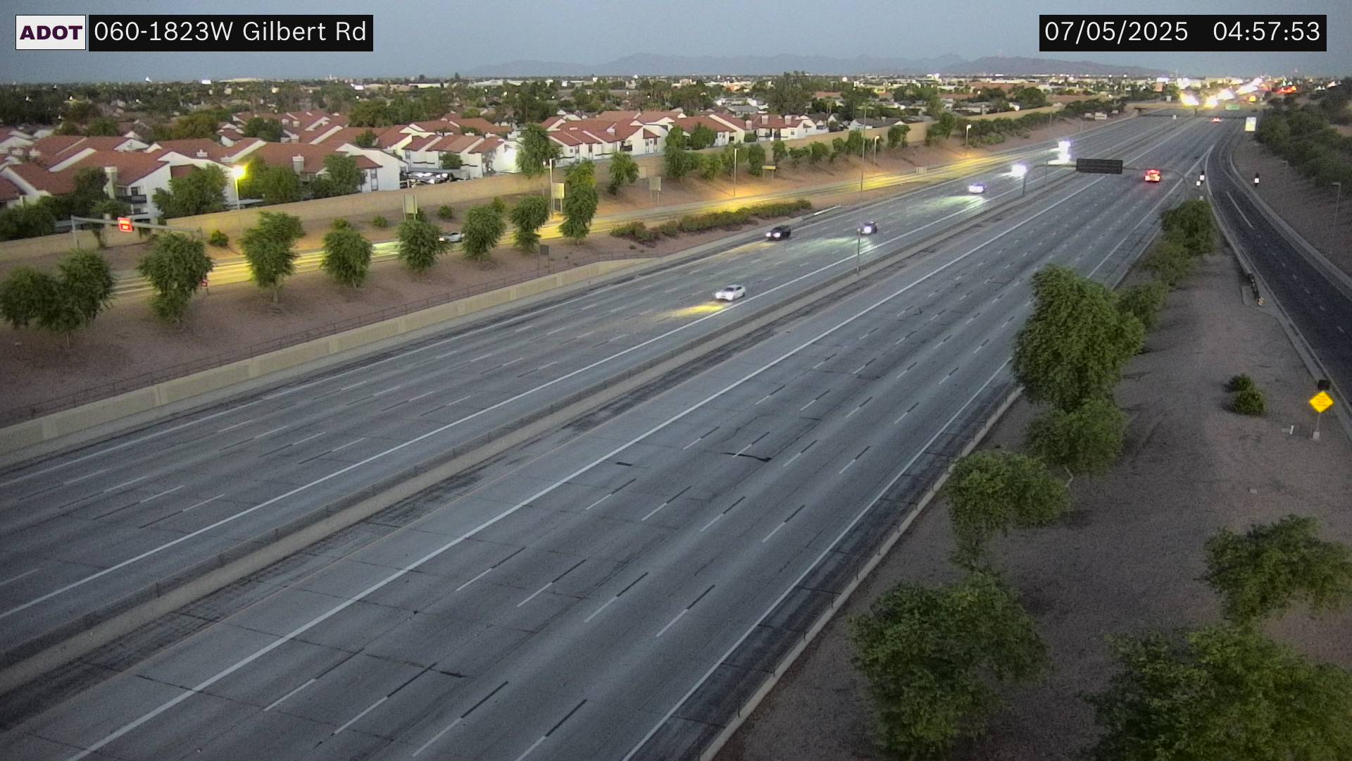 Traffic Cam US-60 WB 182.31 @Gilbert