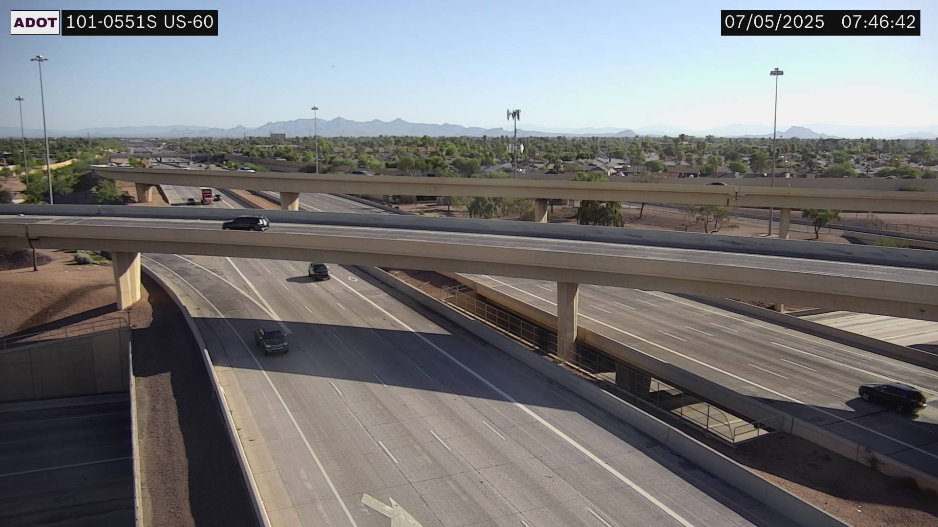 Traffic Cam L-101 SB 55.18 @US-60