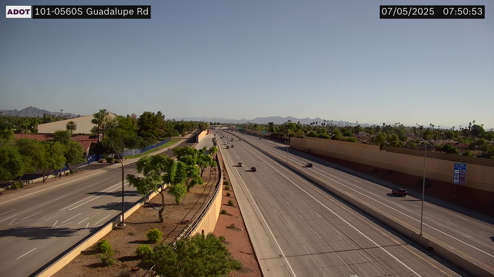 Traffic Cam L-101 SB 56.08 @Guadalupe