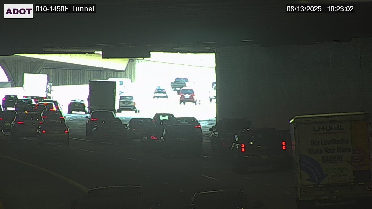 Traffic Cam I-10 EB  145.08 @Tunnel