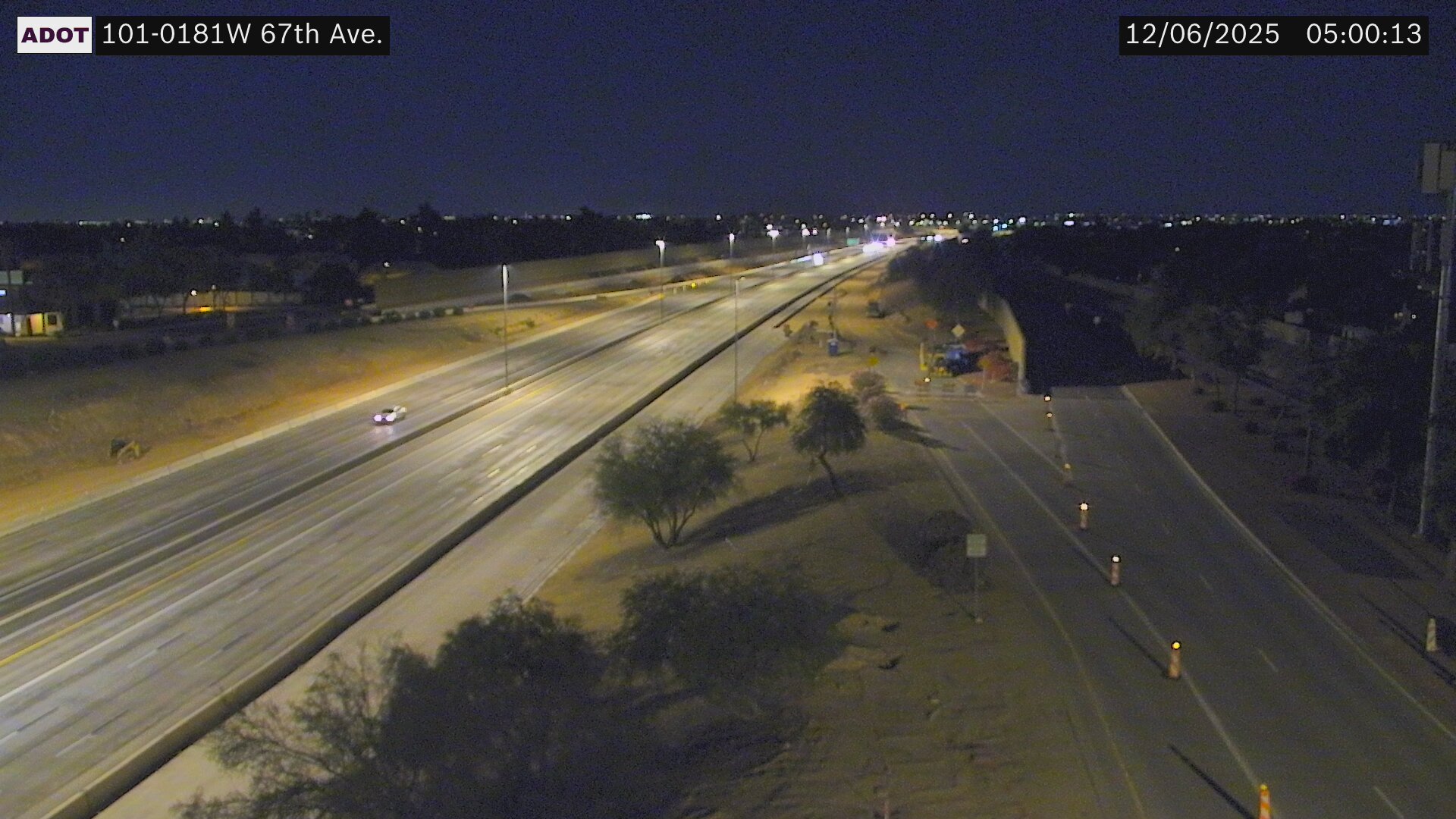 L 101 Wb 18 12 67th Av Traffic Cam Westbound