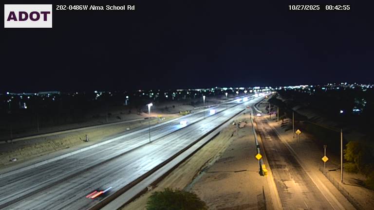 Traffic Cam L-202 WB 48.66 @Alma School