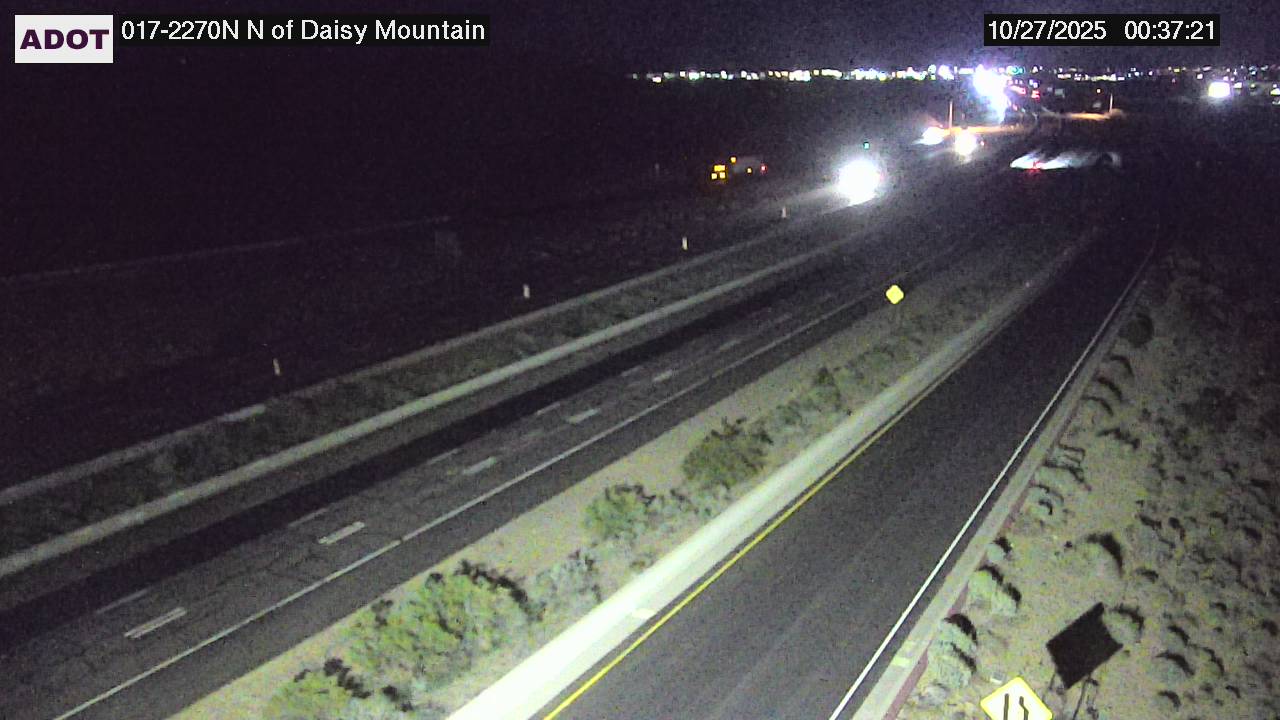 Traffic Cam I-17 NB 227.08 @N of Daisy Mtn
