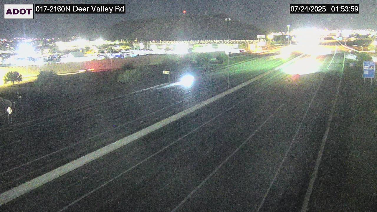 Traffic Cam I-17 NB 216.00 @Deer valley