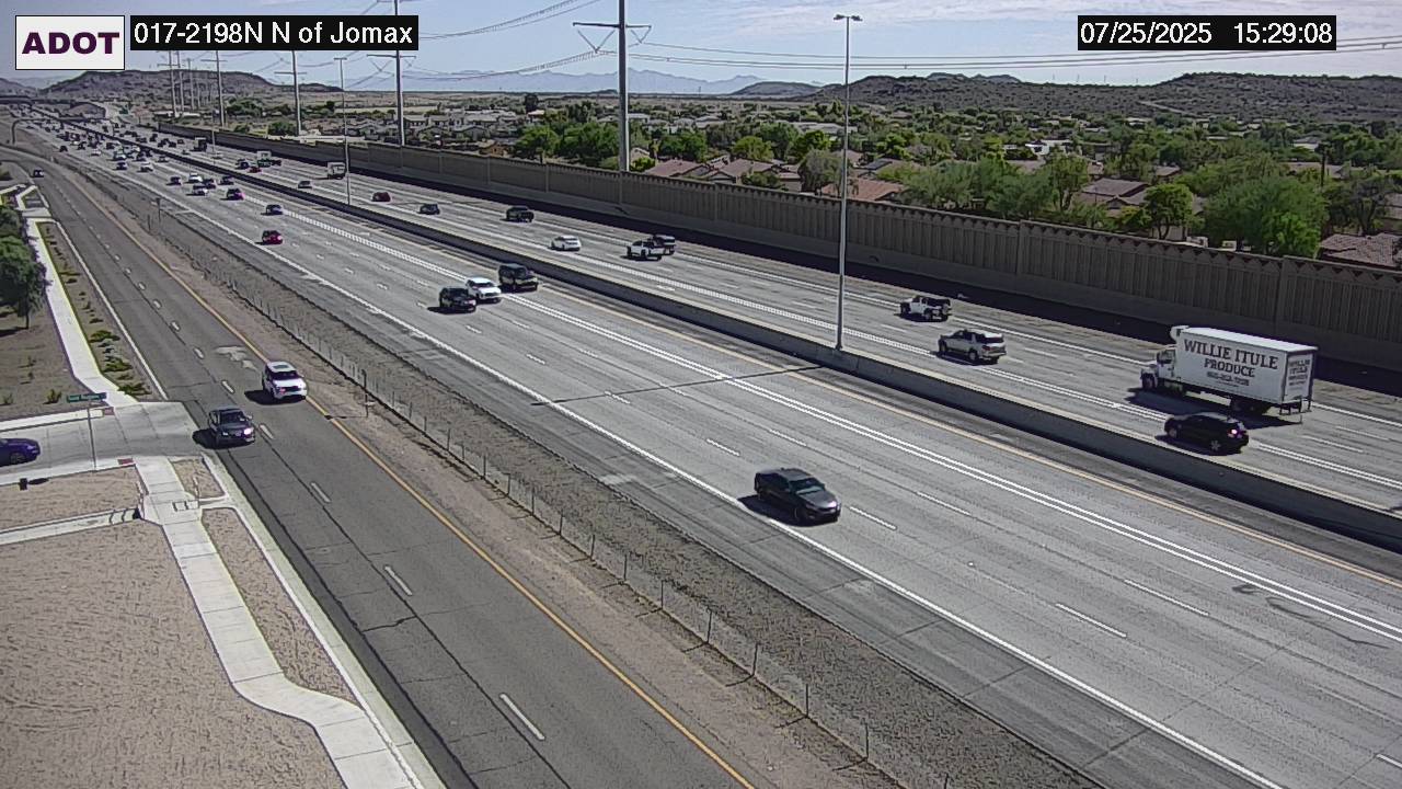 Traffic Cam I-17 NB 219.88 @Dynamite