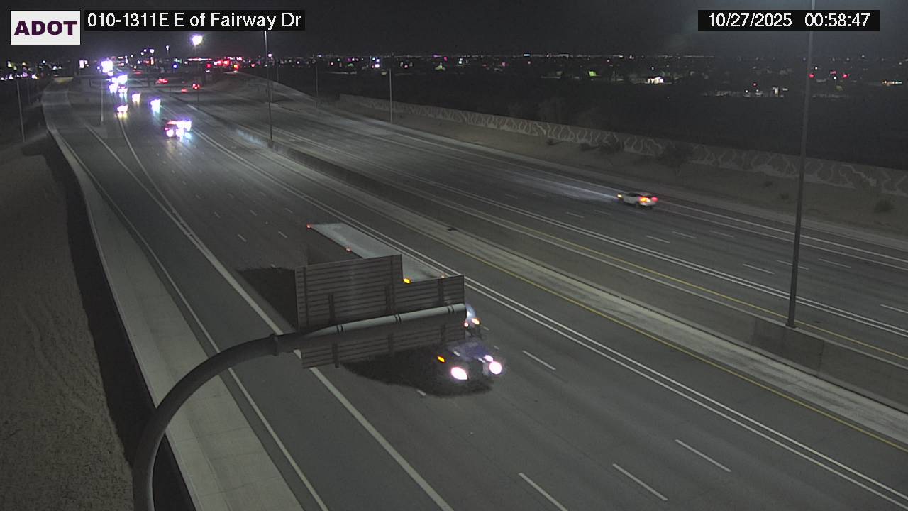 Traffic Cam I-10 EB 131.11 @El Mirage