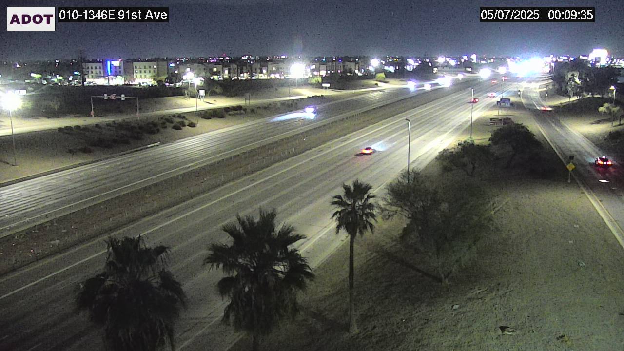 Traffic Cam I-10 EB 134.69 @91st
