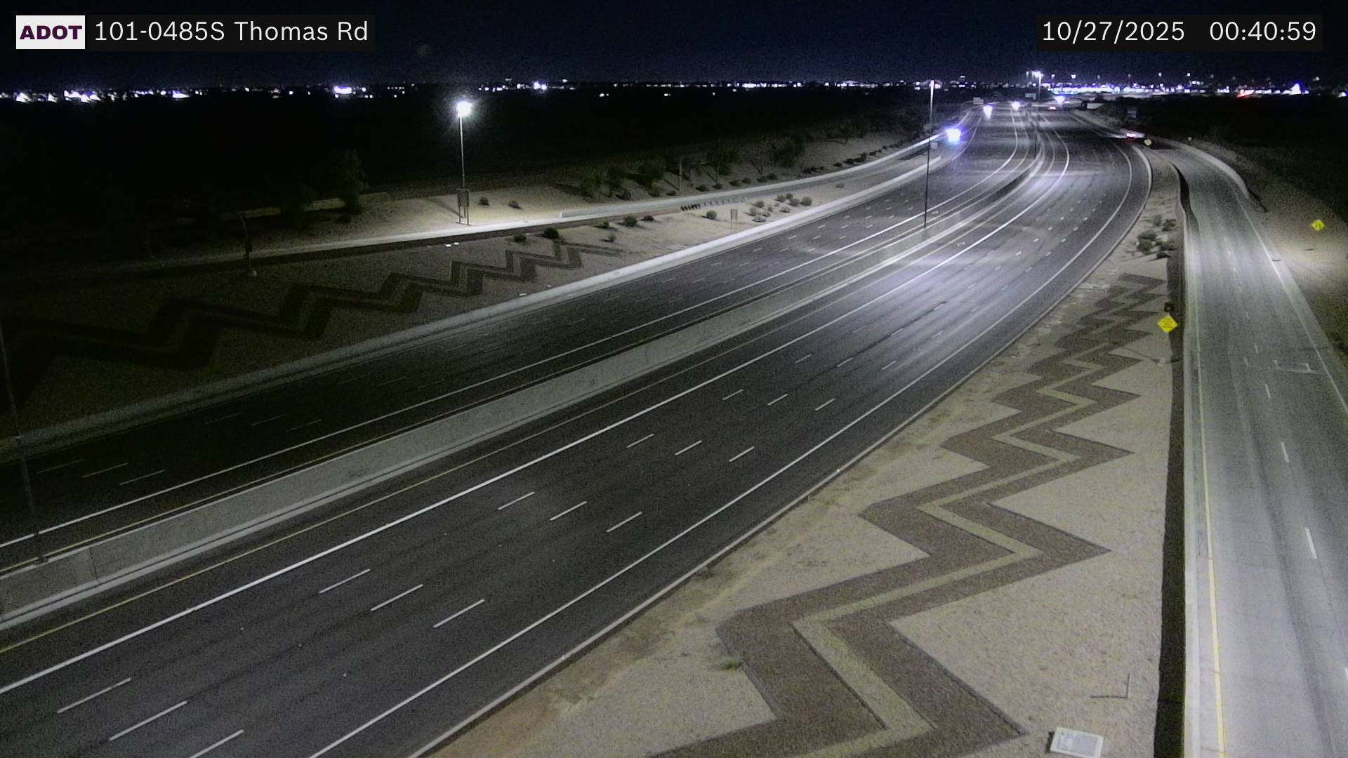 Traffic Cam L-101 SB 48.55 @Thomas
