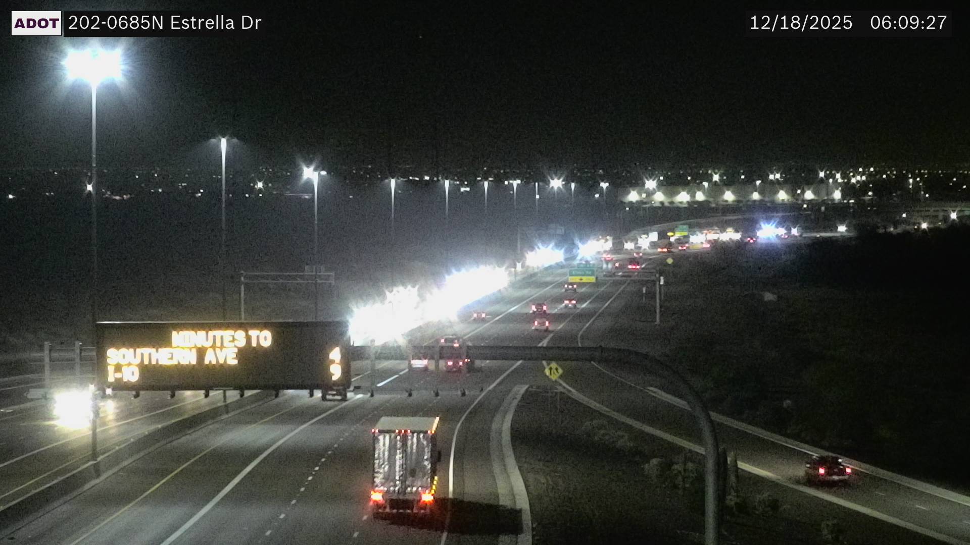 Traffic Cam L-202 WB 68.53 @Estrella Dr