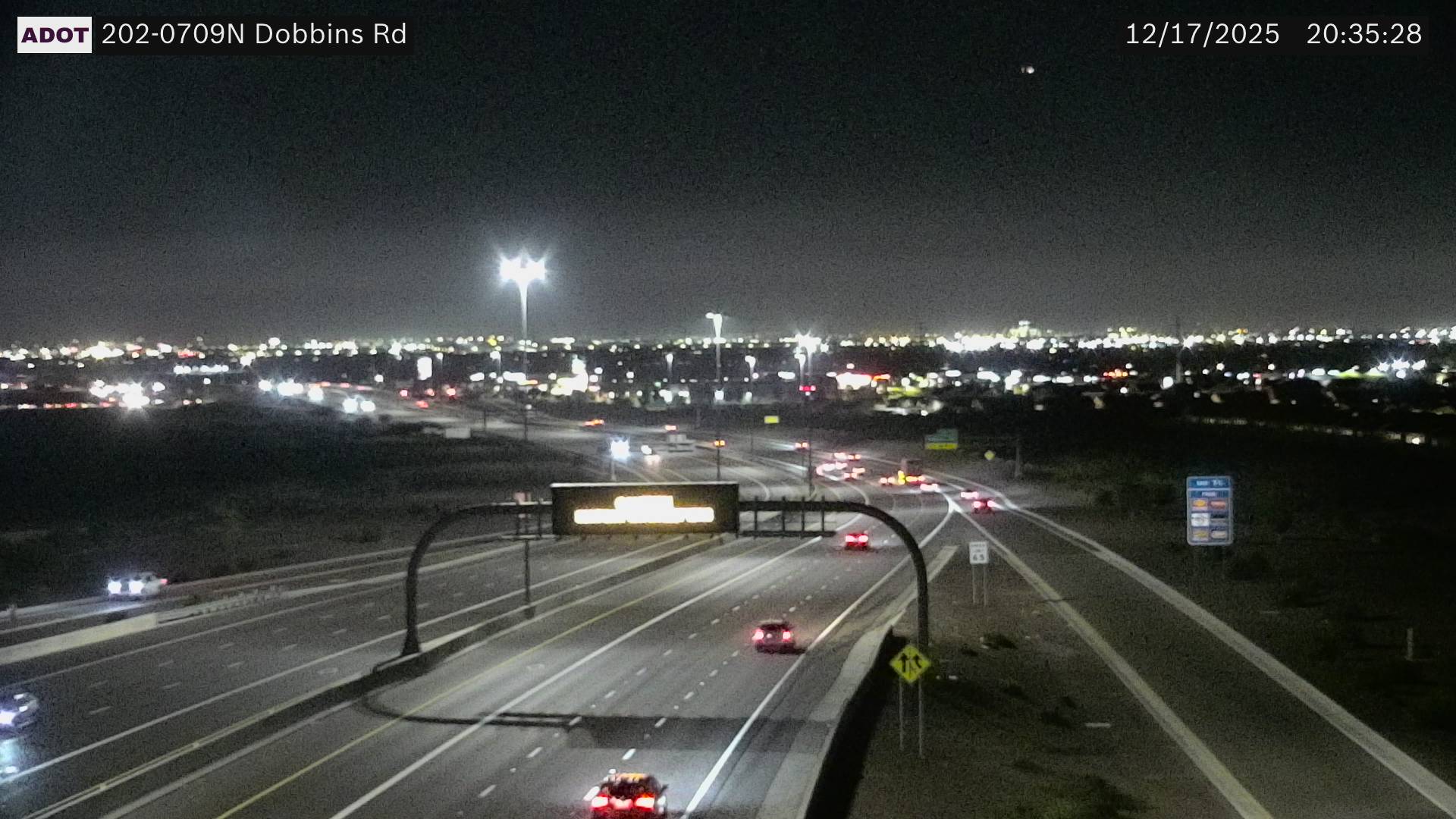 Traffic Cam L-202 WB 70.93 @Dobbins