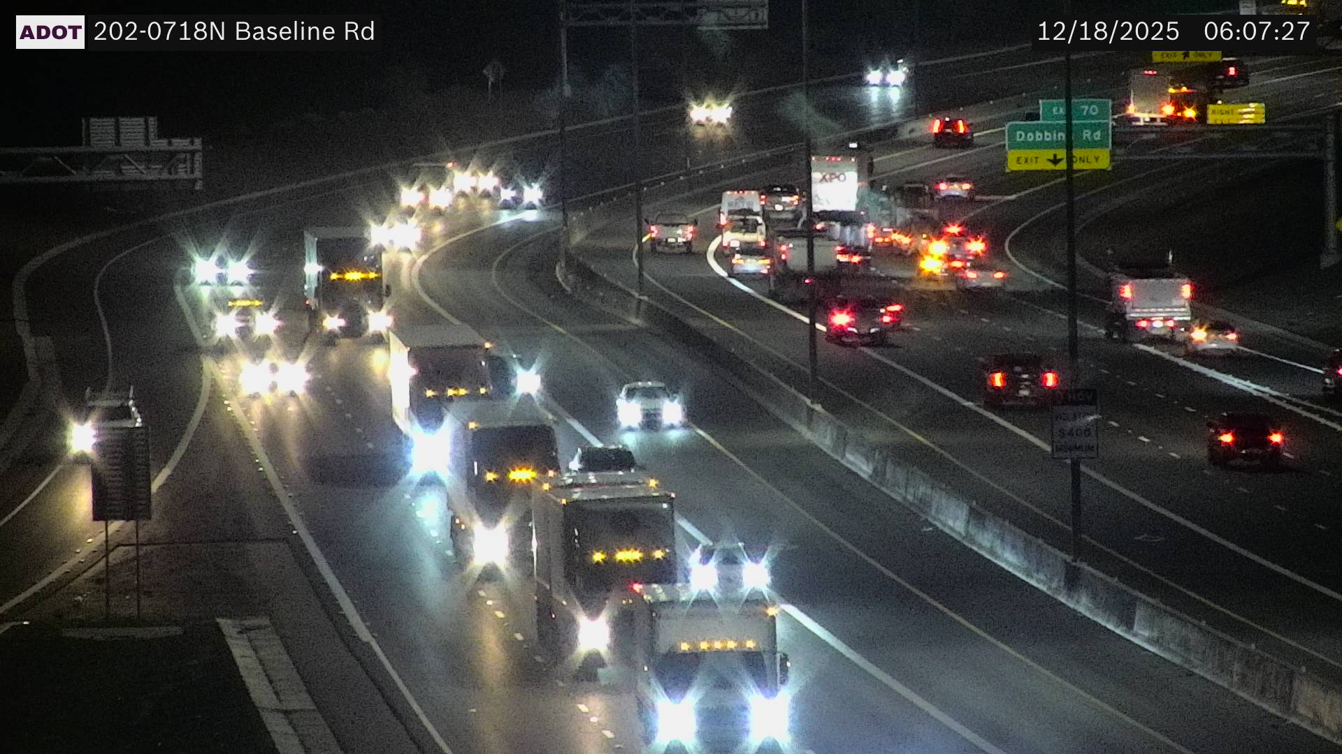 Traffic Cam L-202 WB 71.81 @Baseline