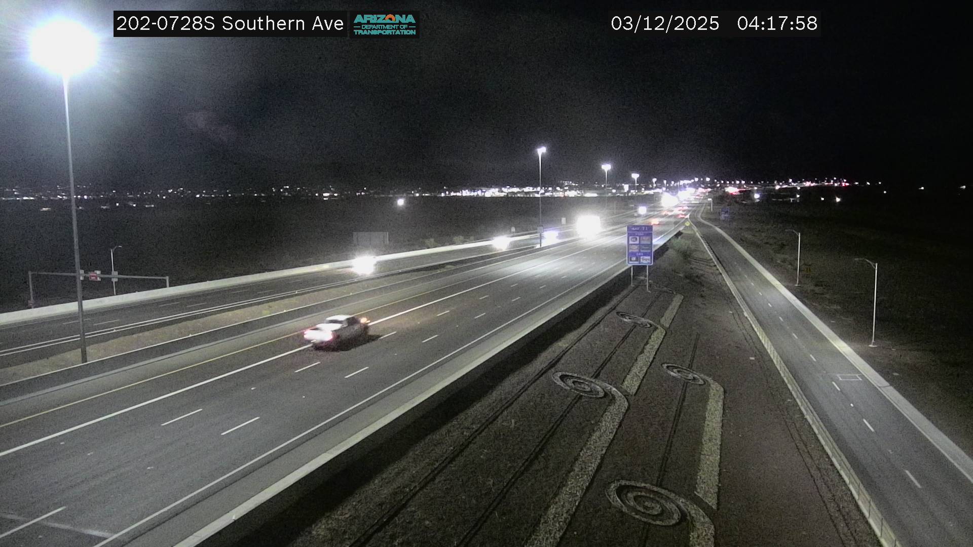 Traffic Cam L-202 EB 72.83 @Southern