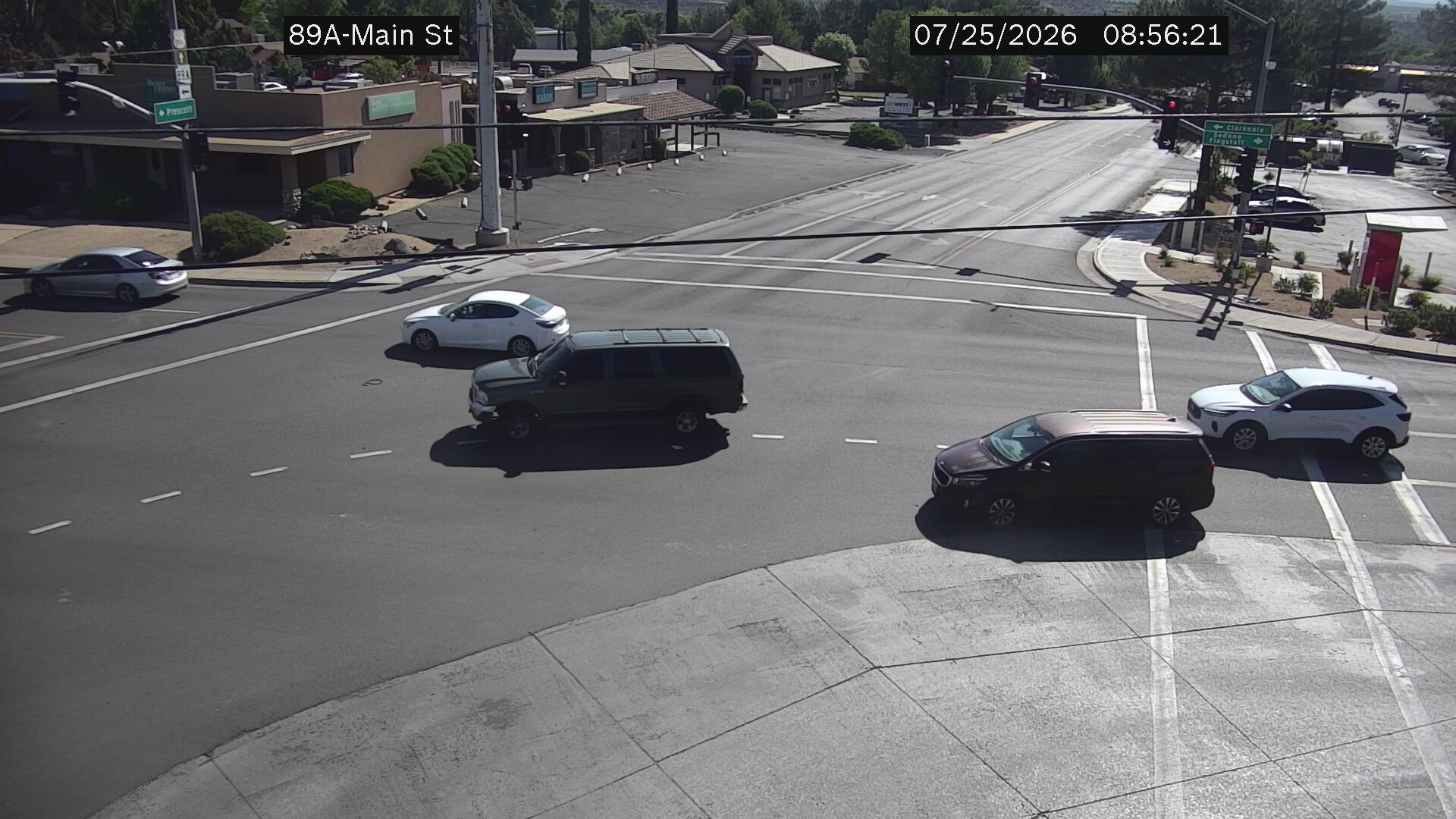 Live AZ511 traffic camera: SR-87 NB 159.60 @Hunt Highway
