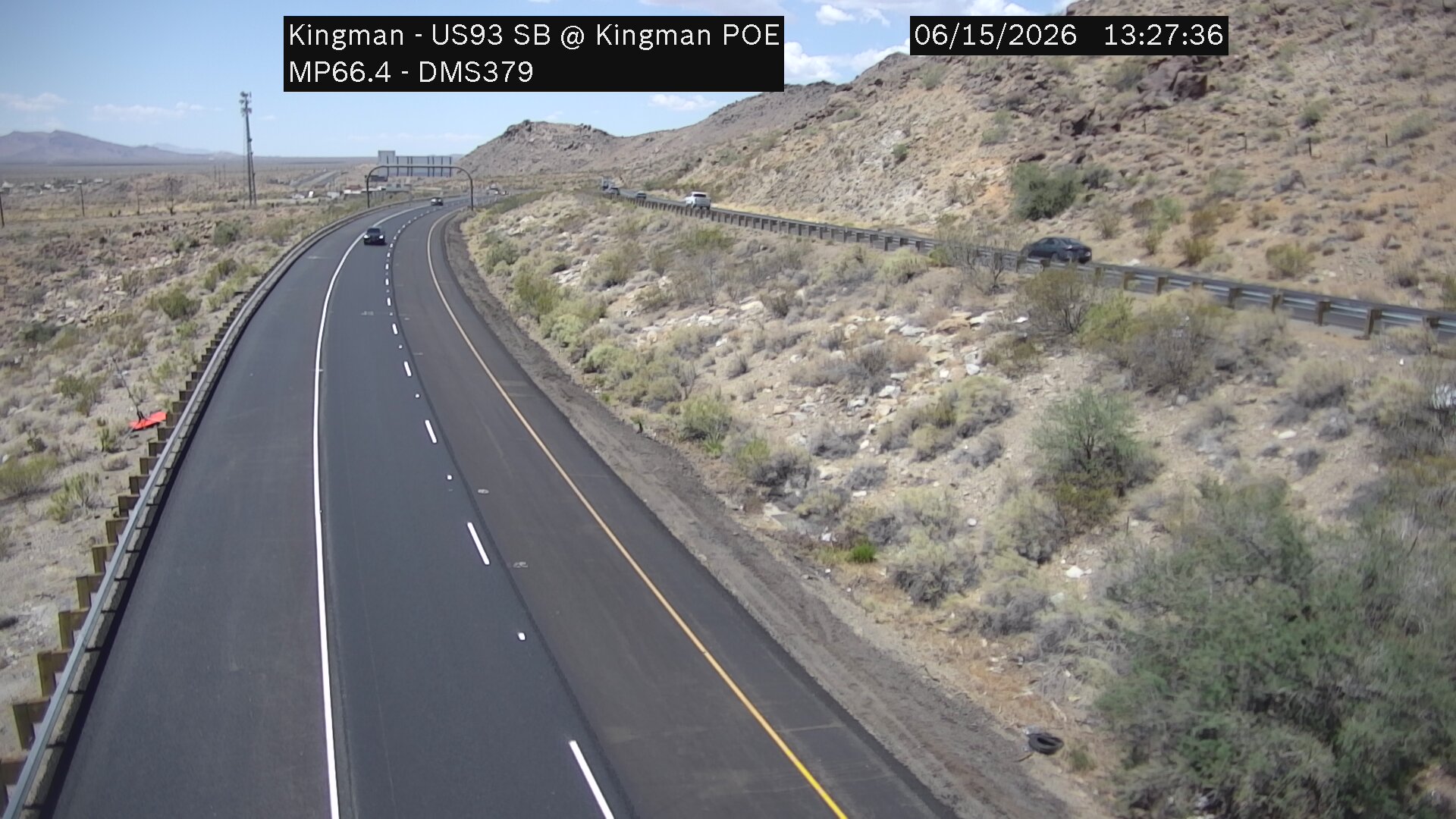 US-93 SB  66.40 @Kingman POE