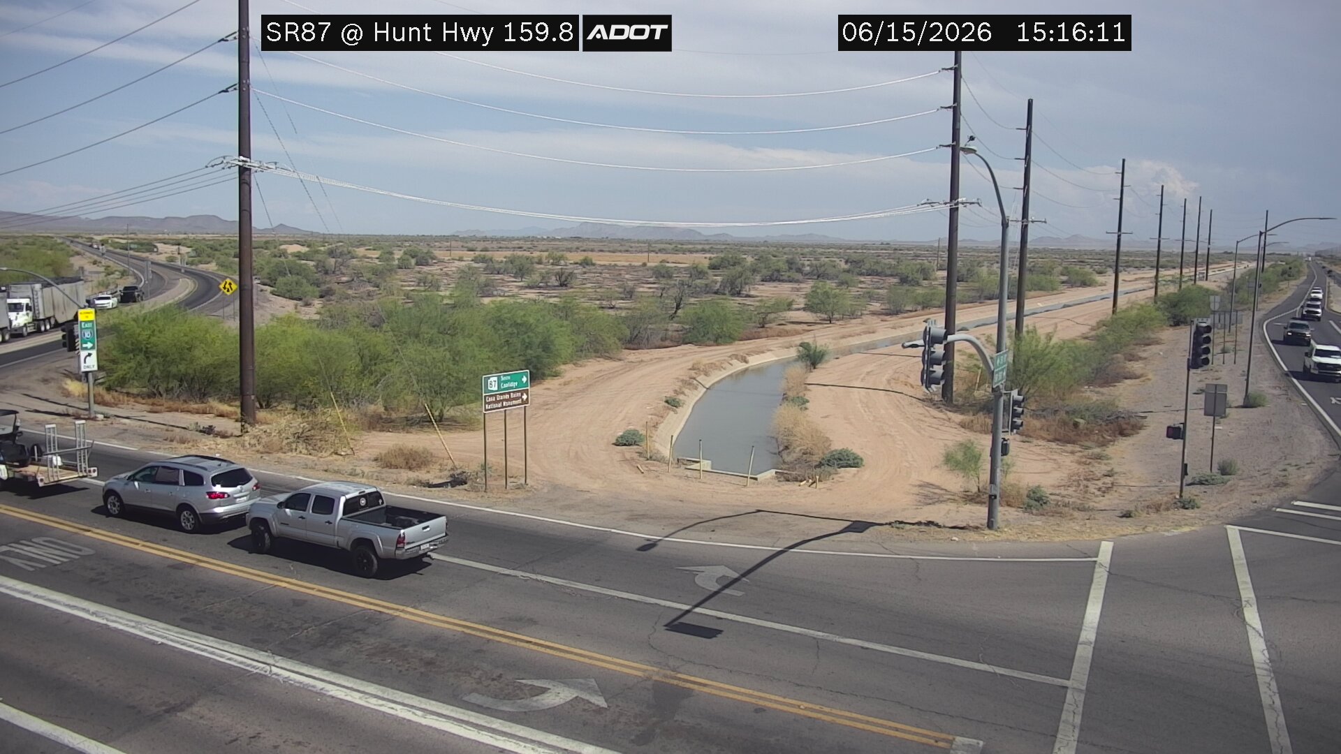 SR-87 NB 159.60 @Hunt Highway