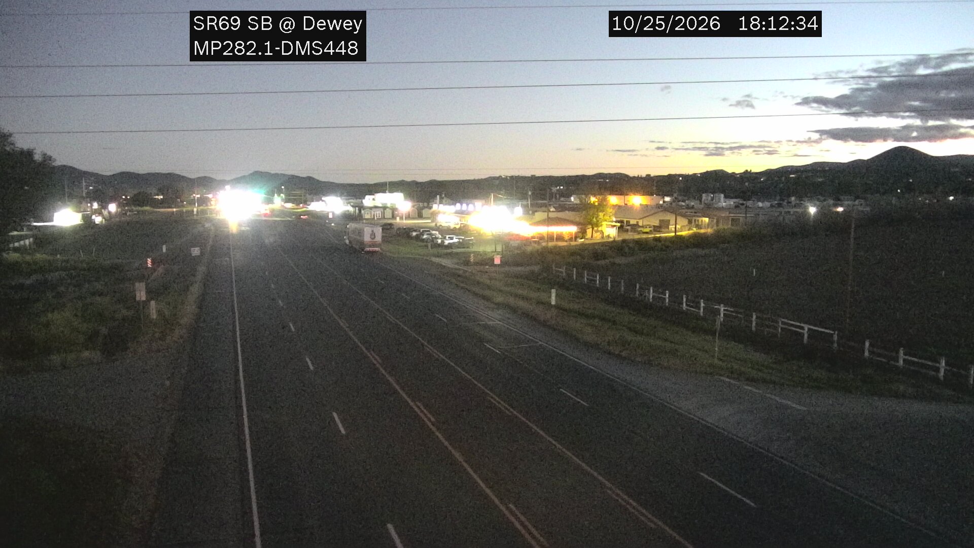 SR-69 @Dewey (SR-69 NB  282.10 @Dewey)
