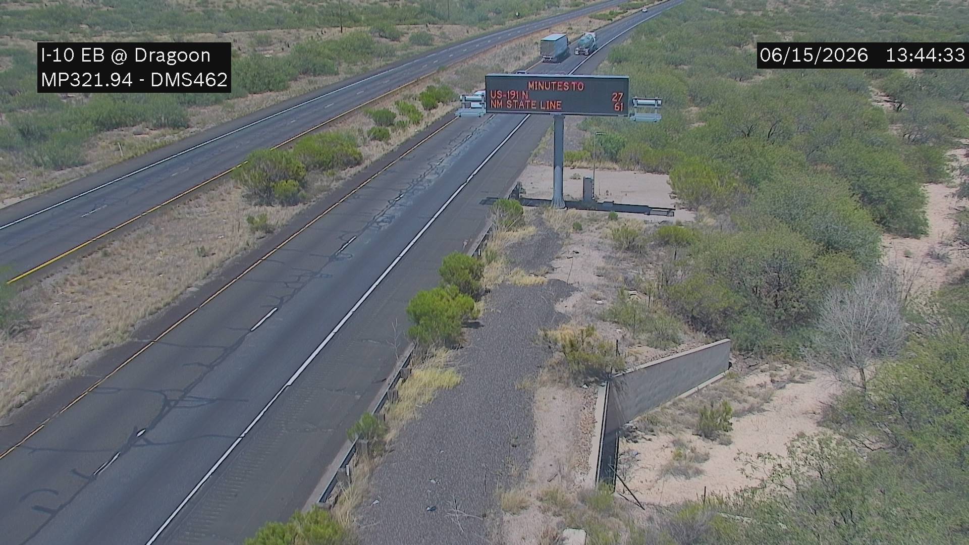 I-10 EB  321.94 @Dragoon