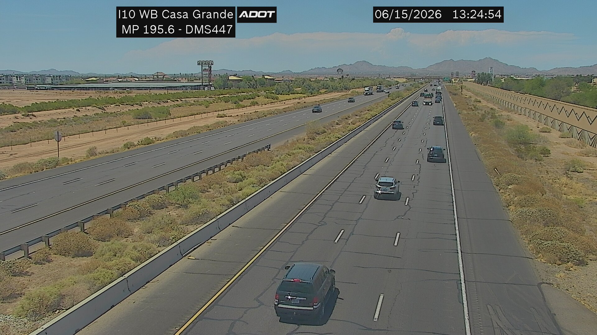 I-10 WB  195.60 @Casa Grande