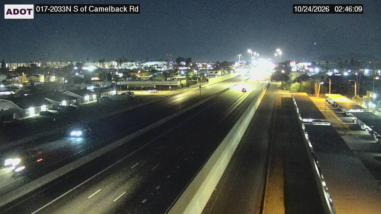 I-17 NB 203.30 @S of Camelback Rd